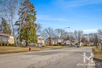 Greenbrier subdivision in Arlington Heights, IL