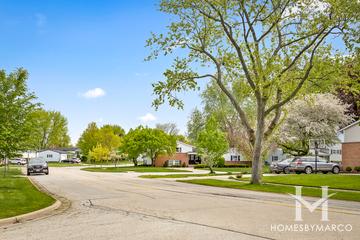 Greenbrier subdivision in Arlington Heights, IL