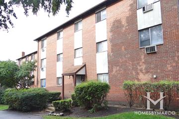 Rosewood subdivision in Arlington Heights, IL