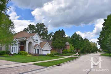 Scarsdale subdivision in Arlington Heights, IL