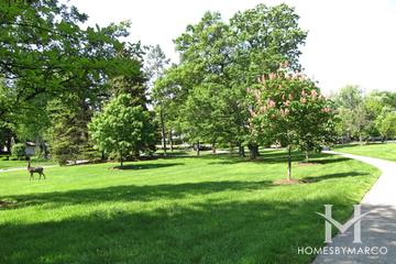 East Lake Forest subdivision in Lake Forest, IL