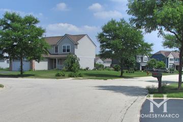 Cambria subdivision in Cary, IL