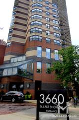 The New York building in the Lake View neighborhood of Chicago, IL