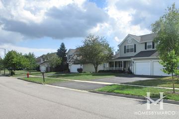 Bentwood Estates subdivision in Crystal Lake, IL