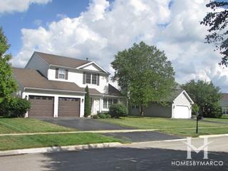 Bentwood Estates subdivision in Crystal Lake, IL