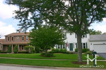 Crystal in the Park subdivision in Crystal Lake, IL
