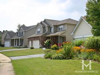 Greenbrier Park subdivision in Crystal Lake, IL