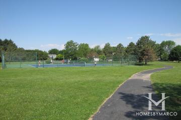 Harvest Run subdivision in Crystal Lake, IL