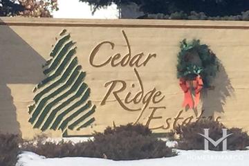 Cedar Ridge Estates subdivision in Lake Villa, IL