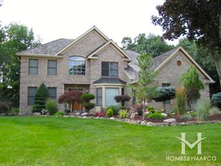 Emerald Ridge subdivision in Lindenhurst, IL