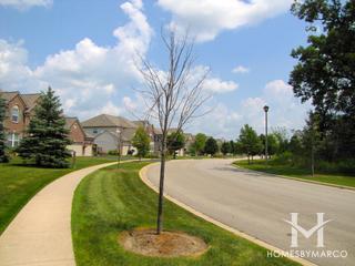 Emerald Shores subdivision in Lindenhurst, IL