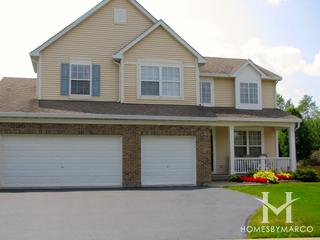 Natures Ridge subdivision in Lindenhurst, IL