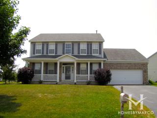 Natures Ridge subdivision in Lindenhurst, IL