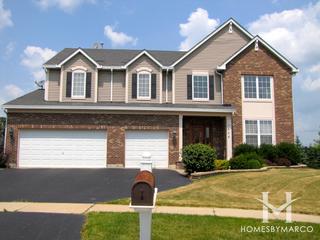 Natures Ridge subdivision in Lindenhurst, IL