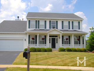 Natures Ridge subdivision in Lindenhurst, IL