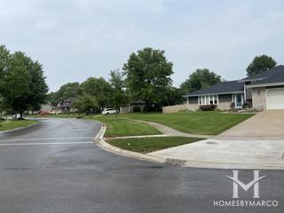 Indian Oaks subdivision in Plainfield, IL