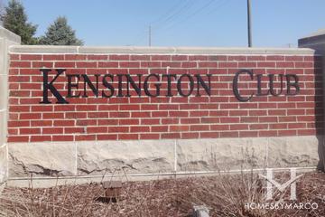 Kensington Club subdivision in Plainfield, IL
