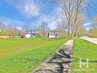 Hickory Cove subdivision in Fox Lake, IL