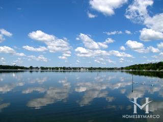Ancient Oaks subdivision in Lake Zurich, IL