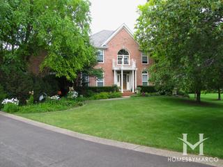 Bishops Ridge subdivision in Kildeer, IL