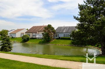 Lakeside of Seasons Ridge subdivision in Montgomery, IL