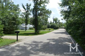 Buena Woods subdivision in Highland Park, IL