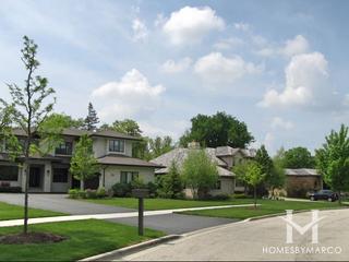 Daneth subdivision in Highland Park, IL