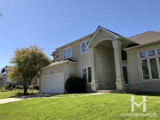 Woodcliffe Estates subdivision in Aurora, IL