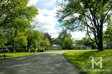 Lake Zurich Manor subdivision in Lake Zurich, IL