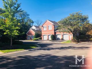 Lakebreeze Villas subdivision in Lake Zurich, IL