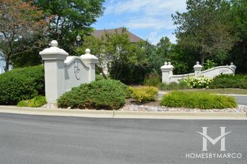 Herons Crossing subdivision in Kildeer, IL