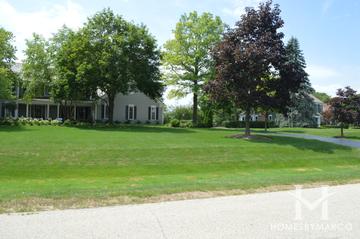 Meadowridge subdivision in Kildeer, IL