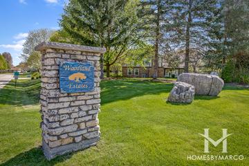 Woodland Estates subdivision in Hawthorn Woods, IL
