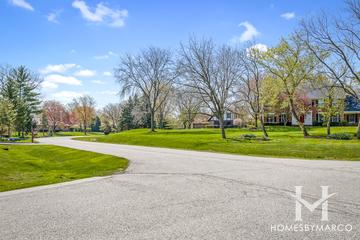 Woodland Estates subdivision in Hawthorn Woods, IL