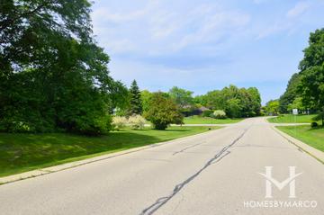 Woodland Estates subdivision in Hawthorn Woods, IL