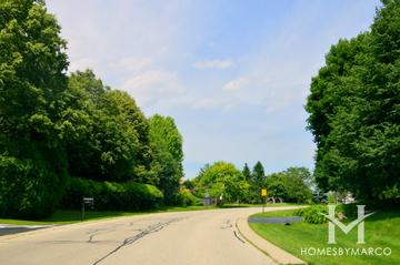 Woodland Estates subdivision in Hawthorn Woods, IL