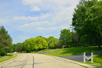 Woodland Estates subdivision in Hawthorn Woods, IL