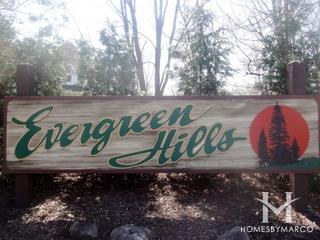 Evergreen Hills subdivision in Wadsworth, IL