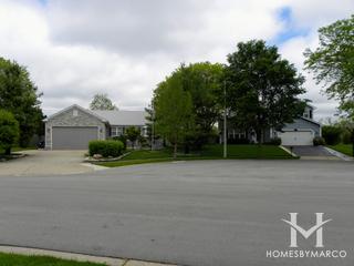 Carrington subdivision in Algonquin, IL