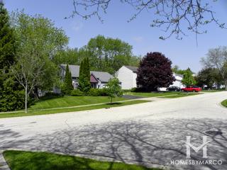 Cedarwood subdivision in Algonquin, IL