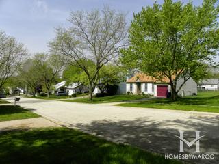 Cedarwood subdivision in Algonquin, IL
