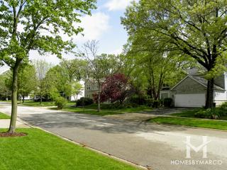 Copper Oaks subdivision in Algonquin, IL