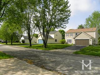 Copper Oaks subdivision in Algonquin, IL