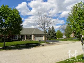 Creekside Glens subdivision in Algonquin, IL