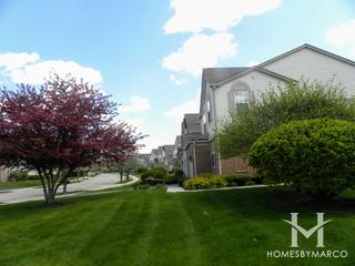 Creekside Villas subdivision in Algonquin, IL