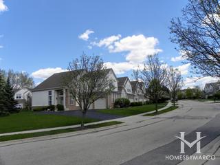 Creekside Villas subdivision in Algonquin, IL