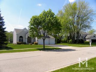Falcon Ridge subdivision in Algonquin, IL