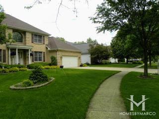 Glenmoor subdivision in Algonquin, IL