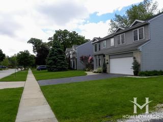 Hampton Woods subdivision in Algonquin, IL
