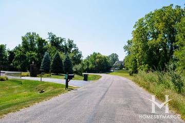 Buckhaven subdivision in Barrington Hills, IL
